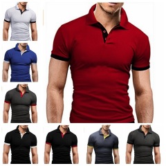 Conyson Summer Custom High Quality Business Oversized Designer Plain Brand Luxury T-shirt Fashion Summer Polo Men Printed Shirt