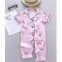Winter Long girls' sleepwear Custom kids blank pajama sets Pajama Sets Girls' Sleepwear