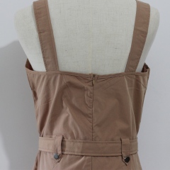hot sale Fashion designer Summer women sleeveless Clothing overall Pants waistband Girls Clothes One Piece oversize Jumpsuits