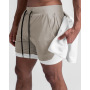 Men custom summer men's clothing fit mens sweat shorts lightweight 4 way stretch sweat-wicking liner shorts