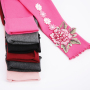 Wholesale Europe Little Girl's Ankle Flower Fashion Skinny Full Legging Cotton Leggings