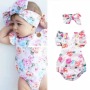 Factory Supply Square Collar Yellow Floral Baby Girls' Ruffle Rompers Baby Girl Romper Baby Clothes Newborn
