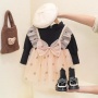 Conyson New Arrival Kids Cotton Tulle Party Princess Dress Spring Autumn 1St Birthday One Year Dot Baby Girl Dresses One Piece