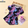Conyson Hot Sale Kids Clothing Baby Girls and Boys Tie Dyed Short Sleeve T-shirt + Shorts 2Pcs Summer Unisex Kids Clothing Set
