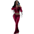 wine red