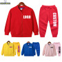 Conyson Custom Made Outdoor hot sale toddler jogger zipper suit Baby Clothes Kids cotton clothing Tracksuits Sweatsuit Sets