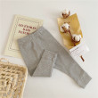 Grey high-legged leggings