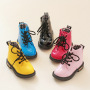 Conyson wholesale winter Korean design size 21-36 child PU Leather boot baby kid boy girl snow clothing Martin boots shoes
