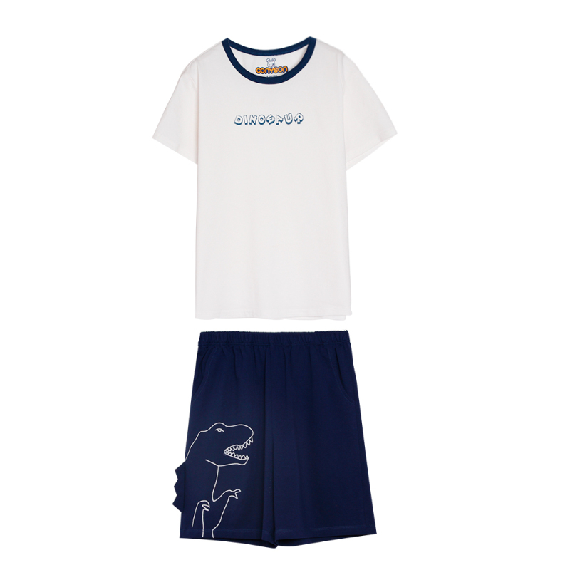 Customize 3-13 Years Soft And Comfortable Short Sleeve Knitted Child Clothes Kid Clothing Pant Set