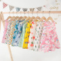 Wholesale Cartoon Sleeveless Kids Clothing Summer Cotton Baby Girl Dresses Summer Girls Dresses Boutique
