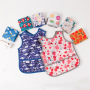 Good Quality Baby Waterproof Bibs Baby Sleeveless Eating Coveralls Babys Meal Pocket Apron
