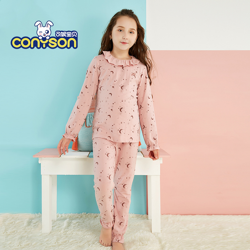 Bulk kids girl pajamas sleepwear kids sleepwear pajamas cotton sleepwear kids SY10903