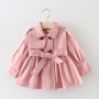 2021 new pretty and cute Korean design autumn winter girl's coat jacket windbreaker casual clothing for children