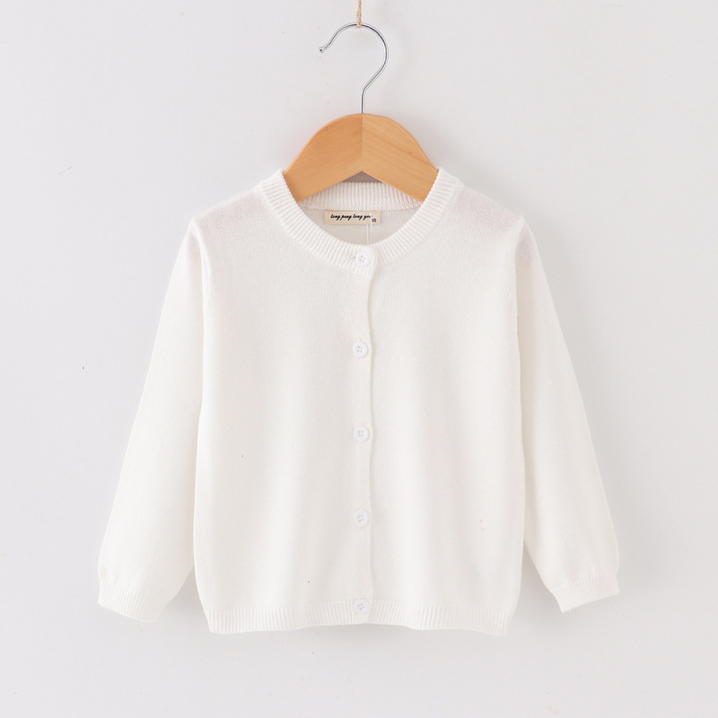 wholesale popular fashion Knitted Candy Solid Color kids clothes Pullovers Loose Children Casual Sweaters girl knitwear clothing