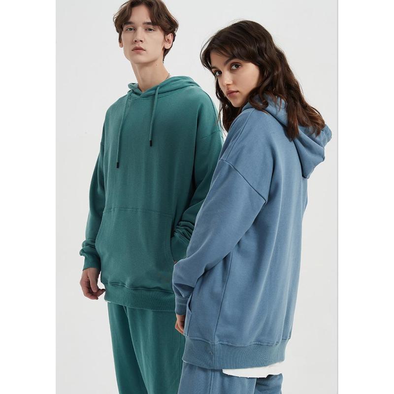 Streetwear Oversized Hoodie Custom Logo Quality 350 Gsm Hoodies Unisex 100% Cotton Blank Tracksuit Men's Hoodies Sweatshirts