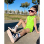 Conyson hot sale ins summer fashion Outdoor toddler girls low price sleeveless one piece Baby Clothes Kids pure color clothing