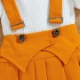 Conyson High Quality Wholesale Cute Soft Toddler Flying Sleeve Clothes Baby Girl 2 Pieces Sleeveless Cotton Summer Kids Romper