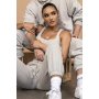 Conyson Hot Sale Custom Sport Gym Pullover Three-dimensional Pocket Pinching Pants Plain Crop Top Oversized Women's Vest Set