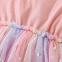 Conyson Wholesale Mesh Vest Dresses Children Girls Casual Dress Boutique Cute Kid Girls Princess Party Fancy Dresses