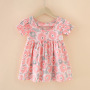 Pure cotton girls skirt baby summer little girl infant baby skirt clothes children's one-piece skirt sleeveless baby clothes