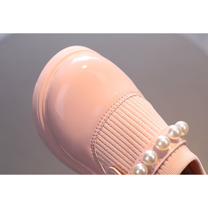 Conyson high quality kids spring autumn Korean fashion boutique designer baby school normal girls Outdoor princess leather shoes