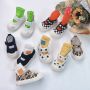 Children Canvas Shoes 2022 New Arrival Hook Loop Board Toddler Walking Shoes Baby Girl Boy Casual Single Shoes