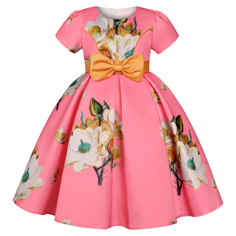 Conyson High Quality Puffy Cheap Price Prom Princess Costume Accessories Fairy Girl Formal Wedding Luxury Party Kids Dress