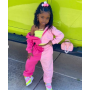 Conyson New autumn products Children's Bicolor Thickened Suit Jogging Boutique Cotton Hoodie 2 Pieces kids girls Jogging set