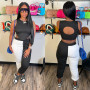 Conyson Custom Clothing Ladies Gym Fitness Sports Workout Casual Clothes Suit Seamless Women Wear Clothing  Set