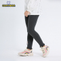 Wholesale Four Color Ruffles Plain Dyed Knitted Girls Stocking Child Cotton Kids Leggings