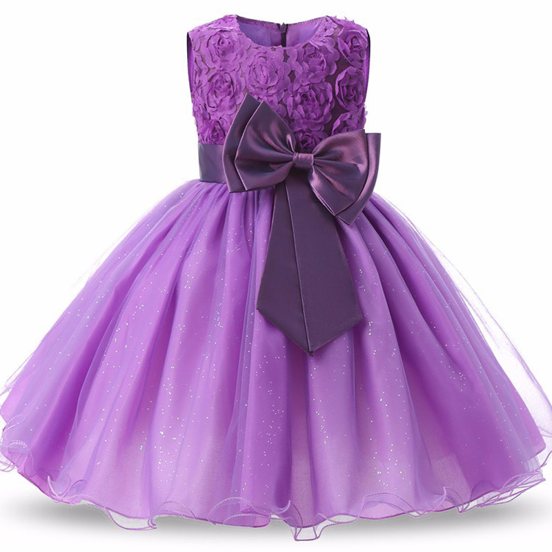 Customize Wholesale Boutique Children Clothes Girl Dresses Latest Children Dress Designs kids Party Birthday Dress