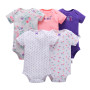High Quality Short-Sleeve 5Pieces Baby Bodysuit Set Import Baby Clothes From China
