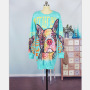 Digital Printing Cartoon Parent-Child Longline Mommy And Me Outfits Matching Pullover Baby Girl Sweatshirt Long Sleeve Dress