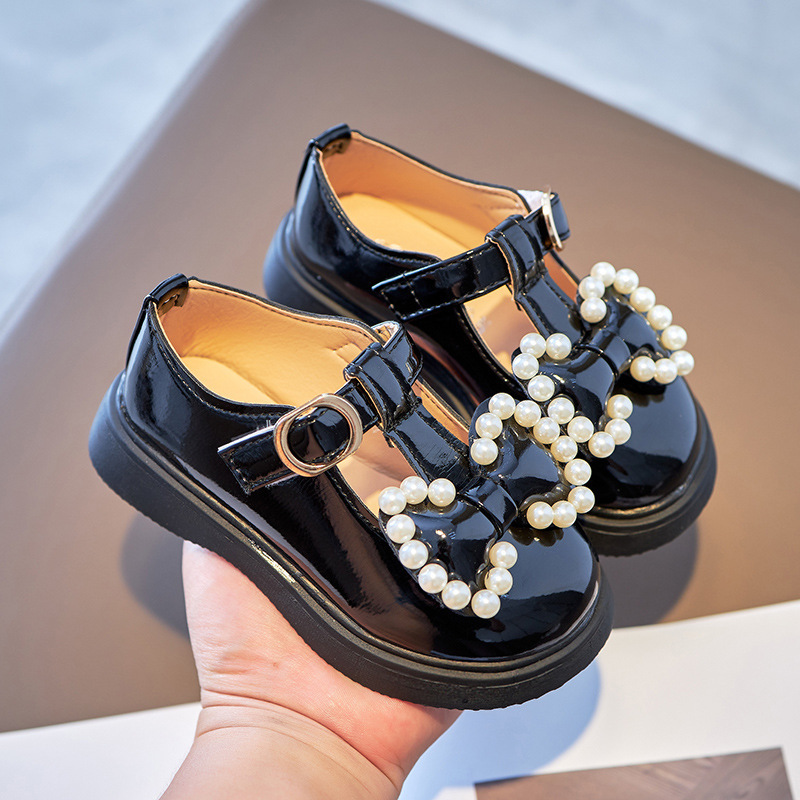 Conyson Wholesale High Quality Baby Kids Fashion Princess Shoes Summer  Children Pu Leather Child Dance Shoes Girls Dress Shoes