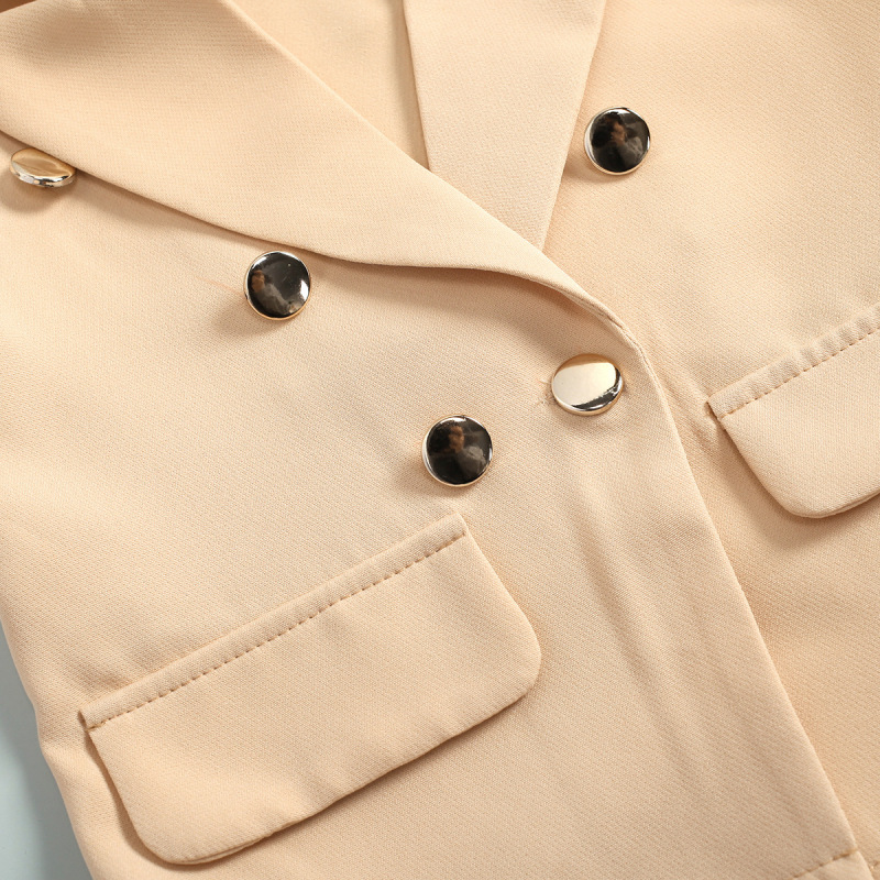 Conyson Wholesale Summer Casual Girl Solid 2pcs Outfits Short Sleeves Shirt  Shorts Children's Girls 2 Piece Elegantly Suits