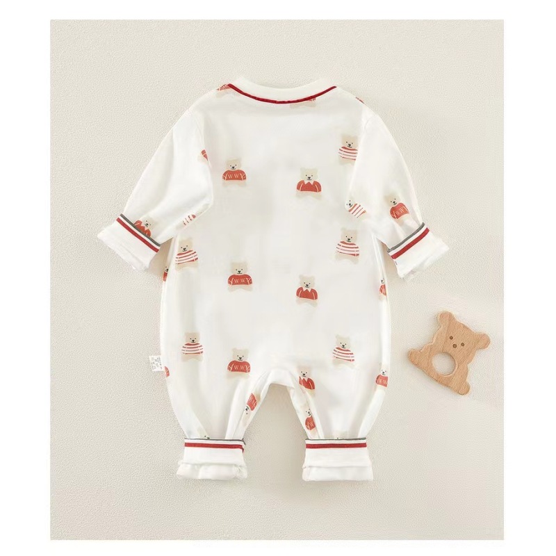 Conyson Stock Lots Low MOQ Spring Autumn Long-sleeved 0 to 1 Years Orgnaic Cotton Eco Friendly New Born Baby Clothing Rompers
