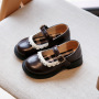 Conyson Children's Lace Leather Shoes Spring 2022 New Round Head Fashion Girls Single Shoe Soft Sole Princess Mary Jane Shoes