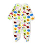 High Quality Custom Korean Knit Animal Baby Bodysuit Spring Bamboo Organic Cotton Baby Romper