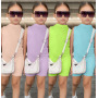 Conyson hot sale ins summer fashion Outdoor toddler girls low price sleeveless one piece Baby Clothes Kids pure color clothing