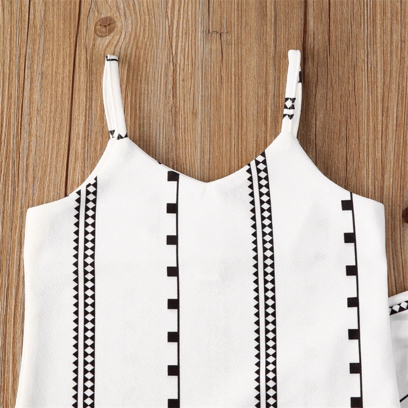 Conyson rts high quality summer korean fashion children Sleeveless Infant baby Children's Girls casual Kids wear Clothing Sets
