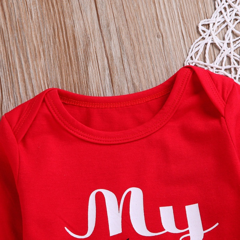wholesale 3-pieces Merry Christmas Cotton Baby sets girl boys clothes Romper Autumn Winter baby Clothes