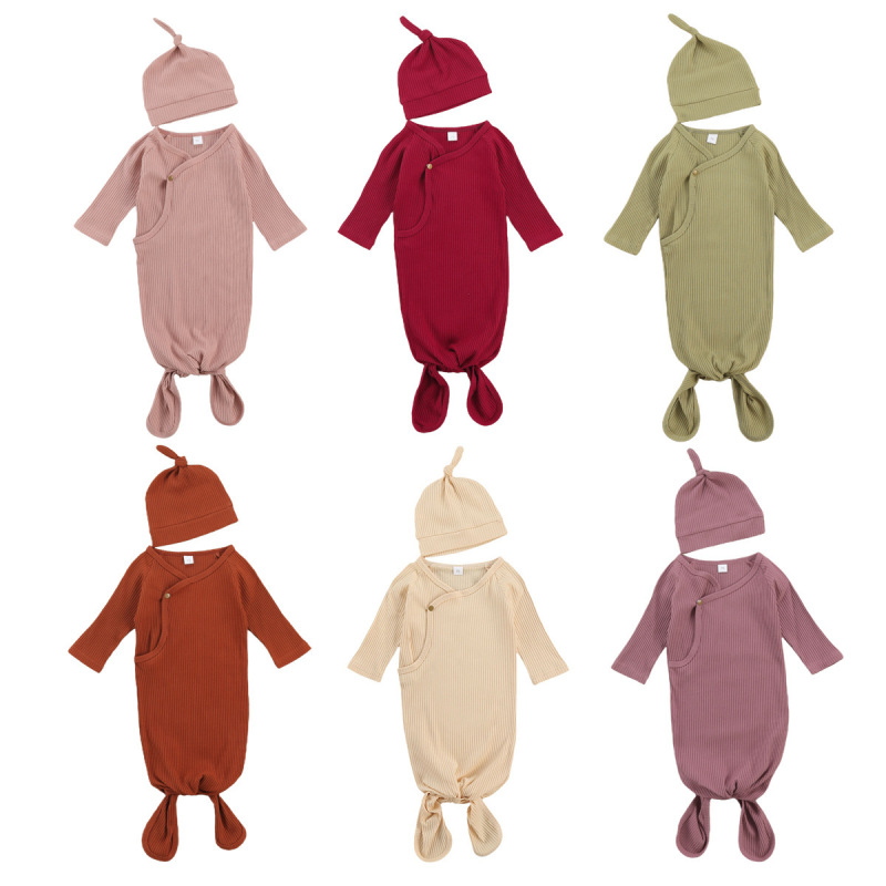 Wholesale Custom 100% Cotton Organic Newborn Baby Bodysuit Long Sleeve White Smock Baby Boy Clothing Romper