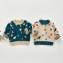 Spring Customize Soft And Comfortable Cotton Kids Toddler Girl Pullover Sweater
