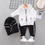 Manufacturers Selling Fashionable Hoods Cute Boy Outfits Boys Casual Sweat Suits Children 2 Piece Sets