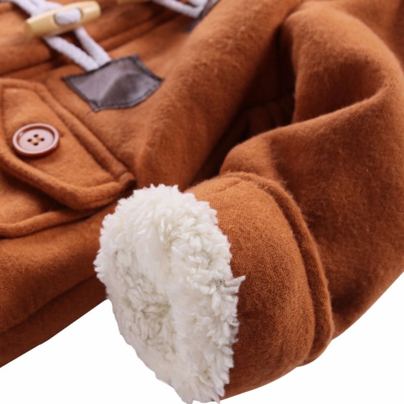 New kids jacket autumn winter hooded for boys coat
