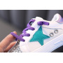 Conyson autumn hot fashion wholesale designer Sequin star for boys and girls toddler breathable canvas light baby shoes