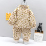 Spring And Autumn Boys Casual Jacket Pants 2 Piece Set Costume Toddler Fashion Clothing Boys Camouflage Tracksuits Suit