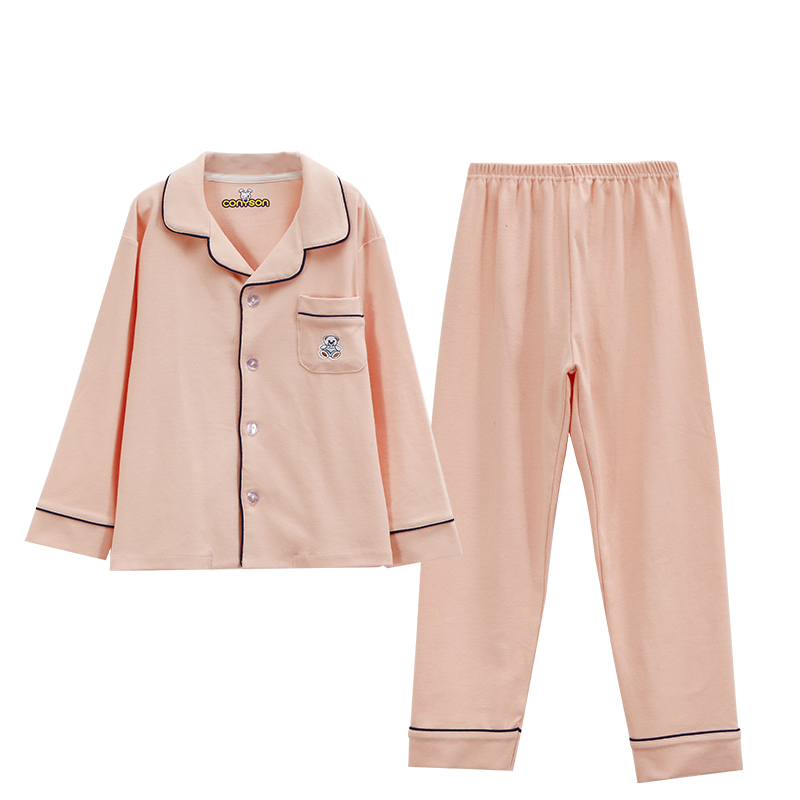 Korean Wholesale Girls' Sleepwear Kids Pajama Pjs Pyjamas Toddler Girl Pajamas Kids Blank Pajamas