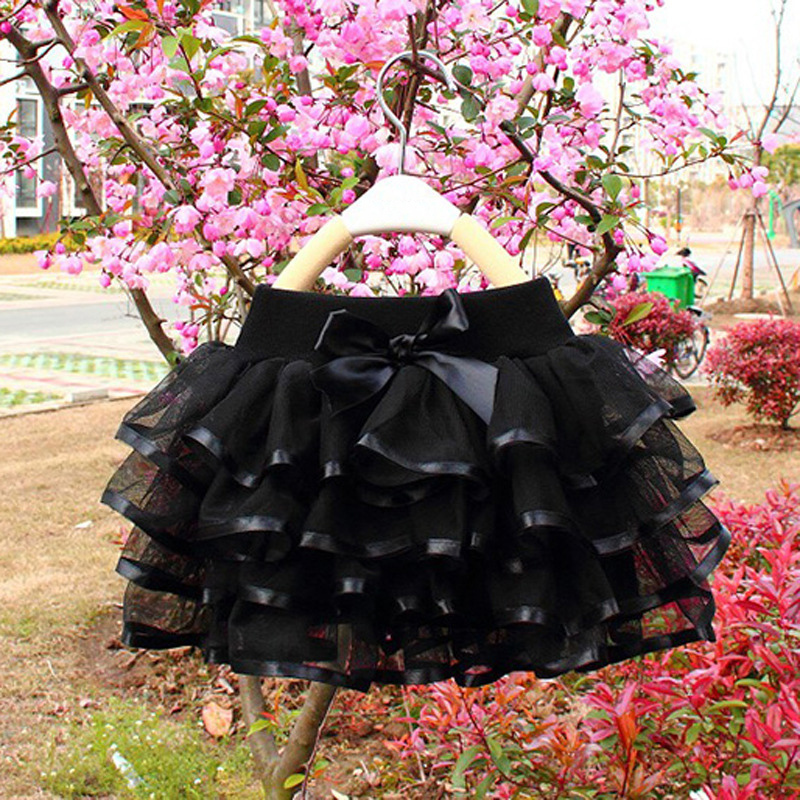 Conyson Wholesale Tutu Skirt Little Girls Cake Tutu Dress Dance Mini Ruffles Birthday Princess Ball Gown Children Kids Clothes