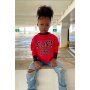Conyson Spring Fashion Cotton Kids Girls Solid Hoodies Long Sleeve Pullover High Quality Letter Print Infant Boys Clothes Tops